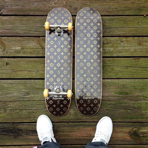 louis vuitton skateboard deck